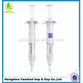 Novelty syringe shaped pen for medicine promotion